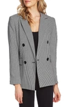 VINCE CAMUTO HOUNDSTOOTH DOUBLE BREASTED JACKET,9159510