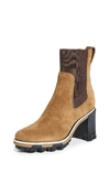 Rag & Bone Shiloh High Gored Bootie In Golden Brown