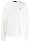 POLO RALPH LAUREN EMBROIDERED LOGO SWEATER