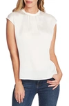 VINCE CAMUTO PLEATED NECK BLOUSE,9159064