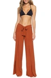 Becca Modern Muse Cover-up Flyaway Pants In Spice