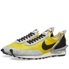 Nike Undercover Daybreak Leather-trimmed Nylon And Suede Sneakers In Yellow