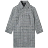 GIVENCHY Givenchy Prince of Wales Wool Coat,BMC03712A4-06350