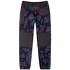 Aries Paisley Fleece Track Pants In Blue