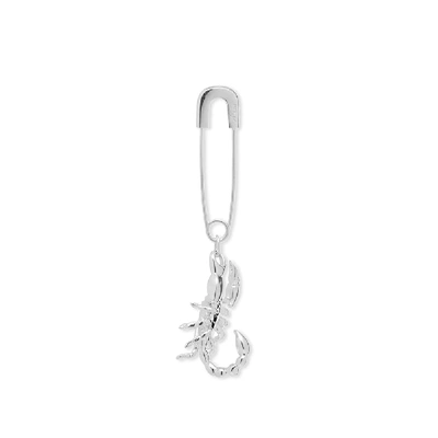 Ambush Scorpion Earring In Silver