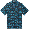 VALENTINO Valentino x Undercover UFO VU All Over Print Vacation Shirt,SV0AA7685LP-DD752