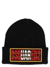 DSQUARED2 DSQUARED2 LOGO PATCH BEANIE