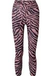 YEAR OF OURS VERONICA TIGER-PRINT STRETCH LEGGINGS