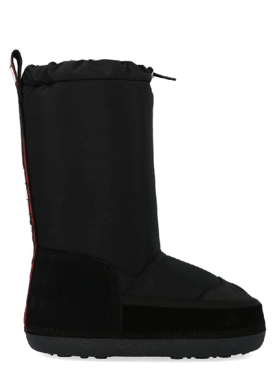 Dsquared2 Evolution Tape Ankle Boots In Black
