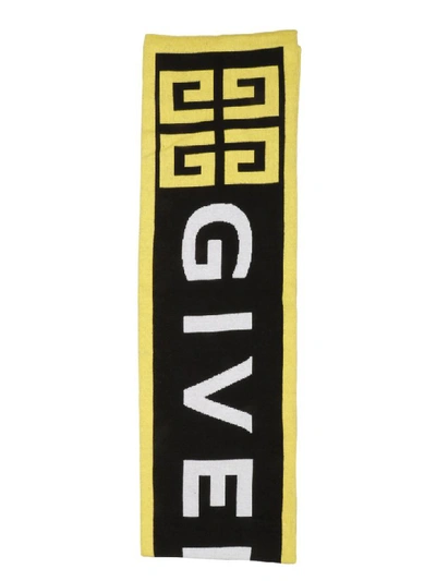 Givenchy Yellow Cotton Scarf