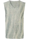 ISSEY MIYAKE PLEATED TANK TOP