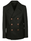 GIVENCHY BUTTONED PEACOAT,11035839