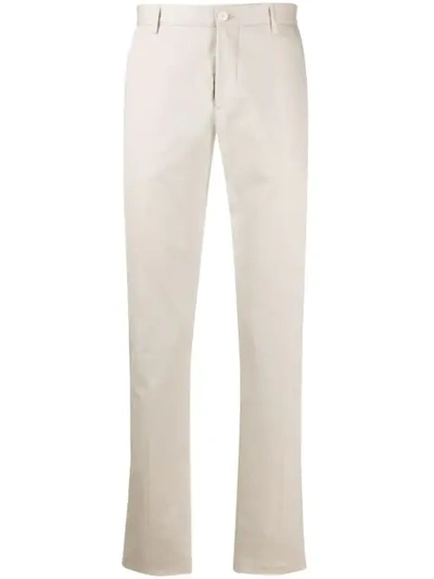 Etro Tailored Straight Leg Trousers In Neutrals