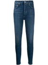 AGOLDE SKINNY FIT JEANS