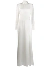 ALESSANDRA RICH CRYSTAL EMBELLISHED GOWN