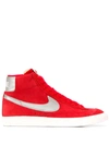 Nike Blazer Low '77 Suede Sneaker In Red