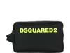 DSQUARED2 DSQUARED2 ZIPPED LOGO TOILETRY BAG