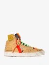 OFF-WHITE OFF-WHITE YELLOW OFF-COURT HIGH TOP trainers,OMIA065F19800039606014144097