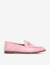 GUCCI BRIXTON LEATHER COLLAPSIBLE LOAFERS,783-10004-7027553109