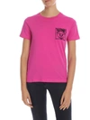 MOSCHINO TEDDY BEAR EMBROIDERED T-SHIRT,11036671
