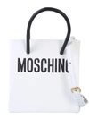 MOSCHINO SHOPPER BAG WITH LOGO,11036750
