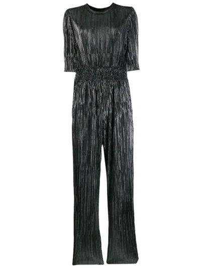 Iro Pleated Design Jumpsuit - 黑色 In Black/silver