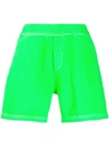 DSQUARED2 DSQUARED2 CLASSIC JERSEY SHORTS - GREEN