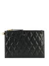 GIVENCHY QUILTED LOGO CLUTCH