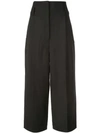 LEMAIRE HIGH-WAISTED WIDE TROUSERS