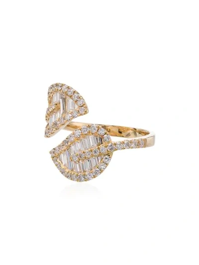 ANITA KO WRAP LEAF RING