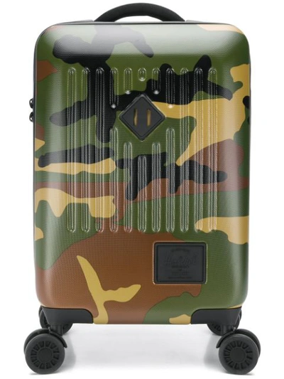 Herschel Supply Co . Trade Camouflage Trolley - 绿色 In Green