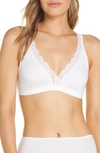 HANRO MAJA LACE TRIM SOFT CUP BRA,72338