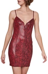 ASTR COME SLITHER MINIDRESS,ACDR100359
