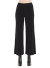 THEORY THEORY RIBBED WIDE LEG TROUSERS