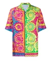 VERSACE BAROCCO PRINT SILK SHIRT