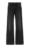 B SIDES PLEIN HIGH-RISE STRAIGHT-LEG JEANS,739166