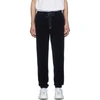 Z ZEGNA Z ZEGNA NAVY CORDUROY TROUSERS