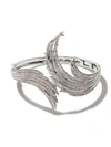 AS29 18KT WHITE GOLD OCEAN DIAMOND CUFF