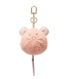 TORY BURCH MOUSE POM-POM POUCH KEY RING,192485263909