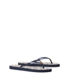 Tory Burch Printed Thin Flip-flop In Tory Navy/buddy Logo