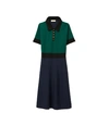 TORY BURCH COLOR-BLOCK SWEATER DRESS,192485307825