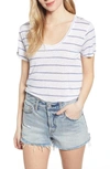 Rails Luna Tee In Ocean Stripe