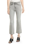 RAG & BONE NINA HIGH WAIST FLARE ANKLE JEANS,W2649I076BRO