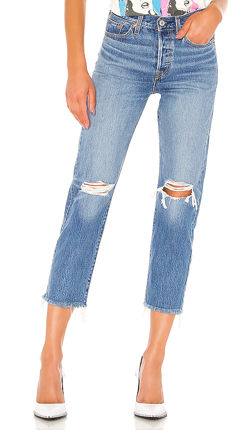 wedgie straight levi's