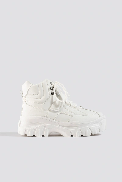 Na-kd Platform Sneaker Boots White