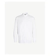 GIVENCHY LOGO-PRINT FORMAL-FIT COTTON SHIRT