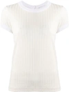 EACH X OTHER SILKY RIBBED T-SHIRT