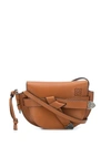 LOEWE LOEWE GATE WESTERN MINI BAG - 棕色