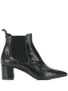 ALBANO ALBANO ELASTICATED PANEL BOOTS - 黑色