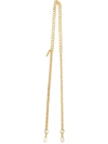 MARC JACOBS MARC JACOBS CHAIN LINK STRAP - 金色